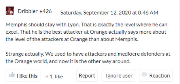 'Very moderate' Memphis tackled hard: 'His head is already in Barcelona' - Bóng Đá
