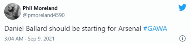 Daniel Ballard 'Better than Ben White': Some fans hail Arsenal player's 'immense' display for his country last night - Bóng Đá