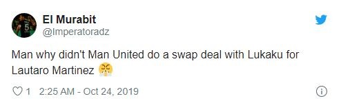 Lautaro Martinez Manchester United fans identify new striker target Ole Gunnar Solskjaer should sign in January - Bóng Đá