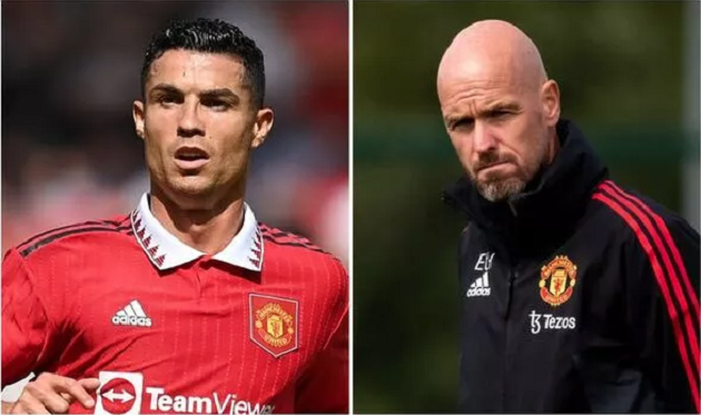 Ten Hag giáng án phạt xuống đầu Ronaldo - Bóng Đá