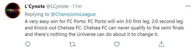Chelsea đấu Porto, fan dự đoán thế nào? - Bóng Đá