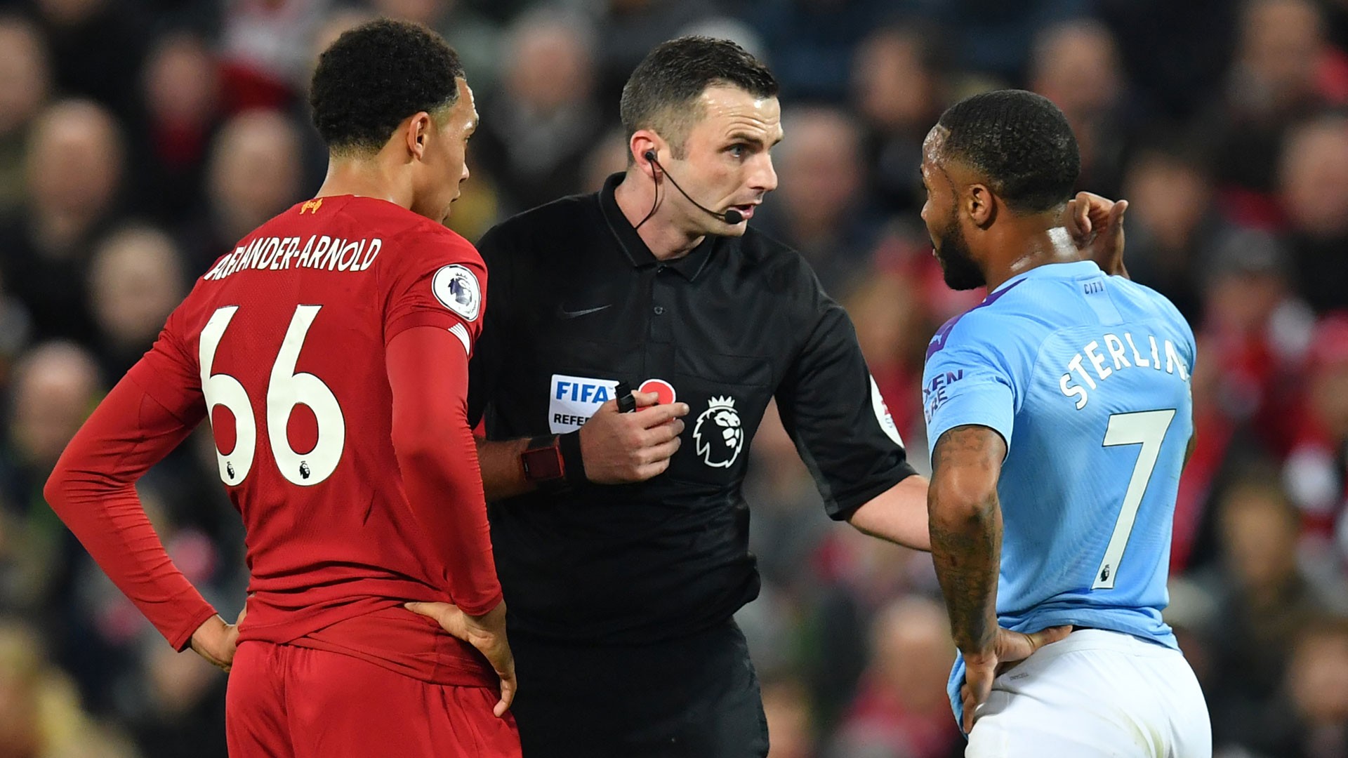 Three things you missed from Liverpool vs Man City, including Raheem Sterling bust-up - Bóng Đá