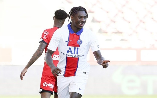 Moise Kean 'could make shock Juventus return' with former club 'considering player-plus-cash deal' including Aaron Ramsey or Douglas Costa - Bóng Đá