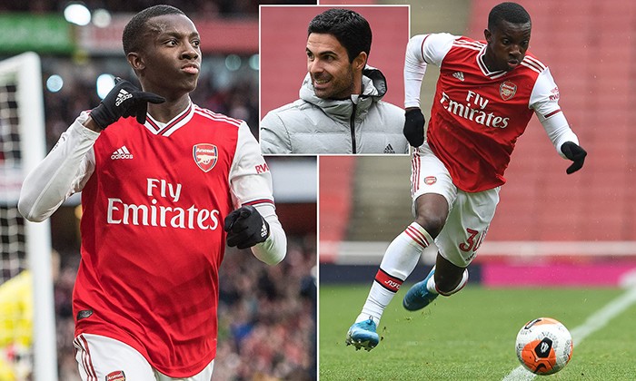 MIKEL ARTETA ON IF HE THINKS ARSENAL’S EDDIE NKETIAH SHOULD BE HANDED AN ENGLAND CALL-UP - Bóng Đá
