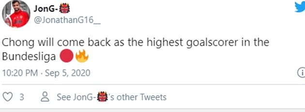 Manchester United fans react as Tahith Chong scores twice for Werder Bremen - Bóng Đá