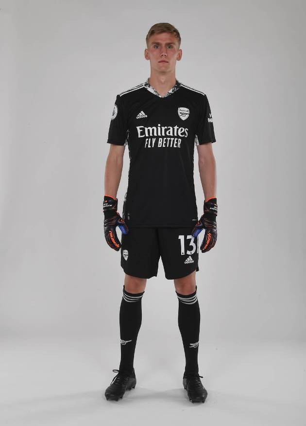 Pictures: Alex Runarsson in Arsenal colours - Bóng Đá