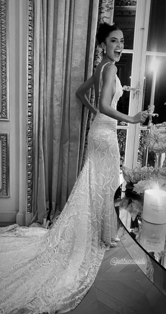 Inside Marco Verratti and model partner Jessica Aidi’s Paris wedding - Bóng Đá