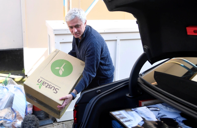 Jose Mourinho clears out Tottenham office - Bóng Đá