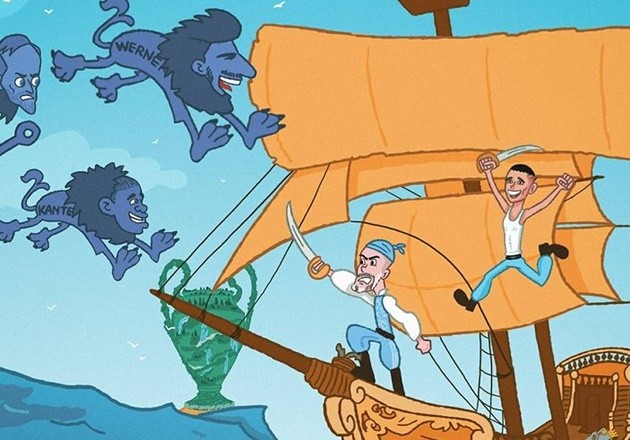 Cười té khói với loạt ảnh chế Chelsea vô địch Champions League - Bóng Đá