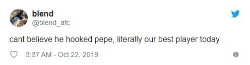 Arsenal fans react on Twitter to Nicolas Pepe's performance - Bóng Đá