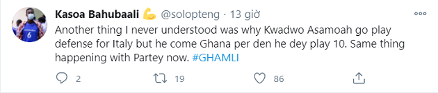 Some fans react to Arsenal newcomer Thomas Partey’s display for his country last night - Bóng Đá