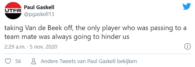 fan Van de Beek replaced with poor Man United: 'He is too good for Solskjaer' - Bóng Đá