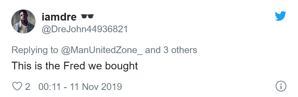 Man Utd fans laud Fred after Brazilian’s midfield masterclass against Brighton - Bóng Đá