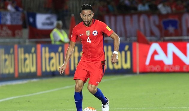 10 cầu thủ có số lần khoác áo đội tuyển Chile nhiều nhất: Alexis Sanchez và 