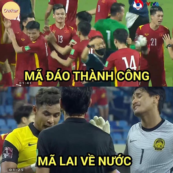 Cười té khói với loạt ảnh chế trận ĐT Việt Nam thắng Malaysia - Bóng Đá