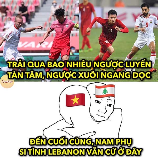 Cười té khói với loạt ảnh chế trận ĐT Việt Nam gặp UAE - Bóng Đá
