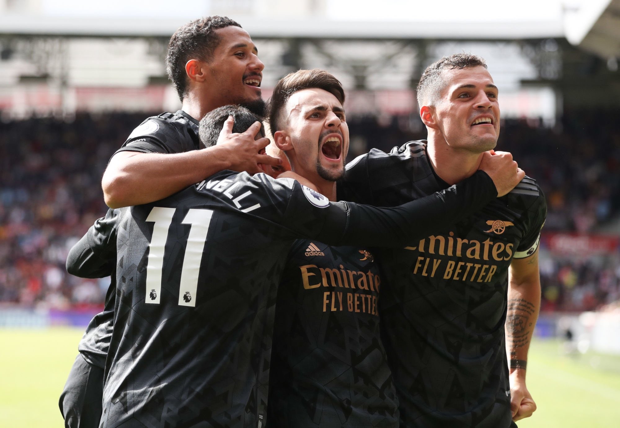 Bài ảnh trận Arsenal - Brentford - Bóng Đá
