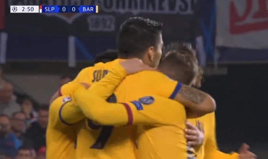 Barca pressing kinh điển thế nào ở bàn thắng của Messi? - Bóng Đá