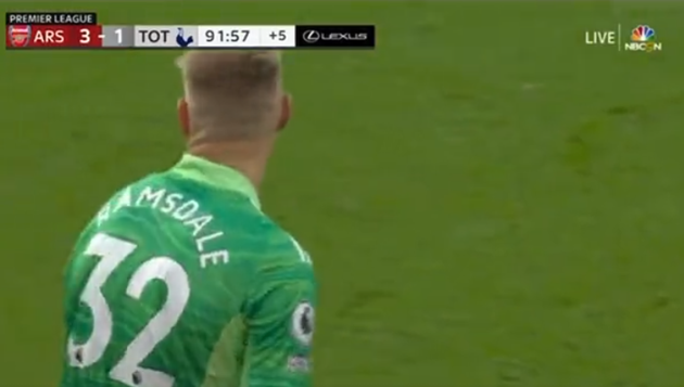 Aaron Ramsdale’s stunning save at end of Tottenham - Bóng Đá