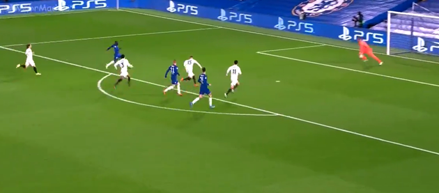 Timo Werner-N’Golo Kanté combination forces yet another Thibaut Courtois intervention - Bóng Đá