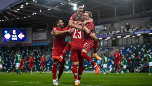 Erling Haaland score wondergoal and celebrate like childhood hero Michu in Norway’s 5-1 win vs Northern Ireland - Bóng Đá