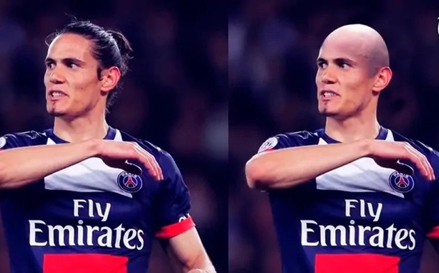 Ronaldo, Cavani sẽ ra sao khi chia tay mái tóc? - Bóng Đá