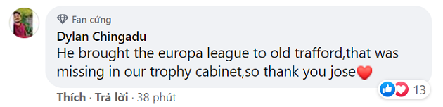 Phản ứng CĐV Jose Mourinho nói về M.U - Bóng Đá