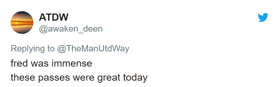 Man Utd fans laud Fred after Brazilian’s midfield masterclass against Brighton - Bóng Đá