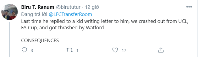 LIVERPOOL FANS ABSOLUTELY LOVE KLOPP’S TOUCHING LETTER TO YOUNG REDS FAN - Bóng Đá