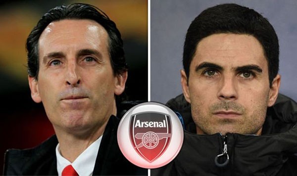 7 thống kê so sánh giữa Unai Emery và Mikel Arteta tại Arsenal - Bóng Đá