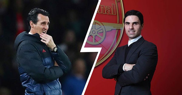 7 thống kê so sánh giữa Unai Emery và Mikel Arteta tại Arsenal - Bóng Đá