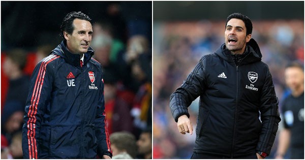 7 thống kê so sánh giữa Unai Emery và Mikel Arteta tại Arsenal - Bóng Đá