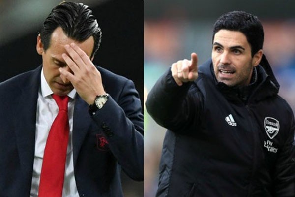 7 thống kê so sánh giữa Unai Emery và Mikel Arteta tại Arsenal - Bóng Đá