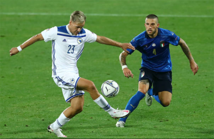 Để Dzeko ghi bàn, ĐT Italia suýt chết hụt trước Bosnia Herzegovina - Bóng Đá