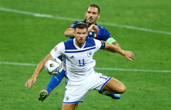 Để Dzeko ghi bàn, ĐT Italia suýt chết hụt trước Bosnia Herzegovina - Bóng Đá