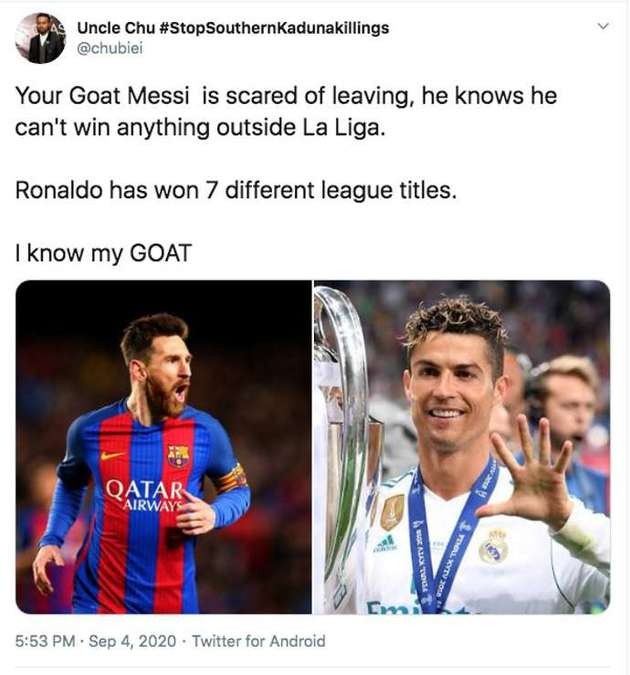 https://www.givemesport.com/1597161-cristiano-ronaldo-fans-lay-into-lionel-messi-after-his-decision-to-stay-at-barcelona - Bóng Đá