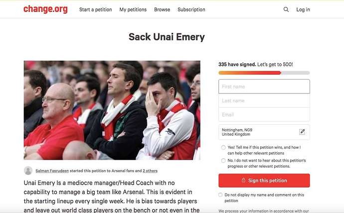 SỐC! Quá chán Emery, fan Arsenal làm điều không thể tin nổi - Bóng Đá