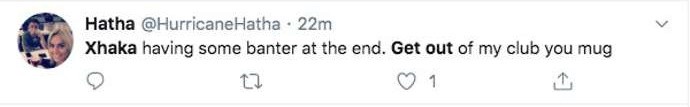 Granit Xhaka’s reaction after 2-1 defeat v Eintracht Frankfurt angers Arsenal fans - Bóng Đá