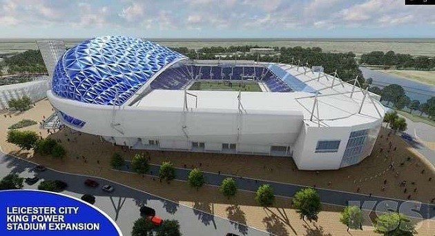 Leicester City: Leaked images of club's King Power Stadium expansion look stunning - Bóng Đá