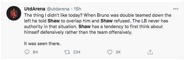 Manchester United news: Fans blast Luke Shaw for ignoring Bruno Fernandes vs Chelsea - Bóng Đá