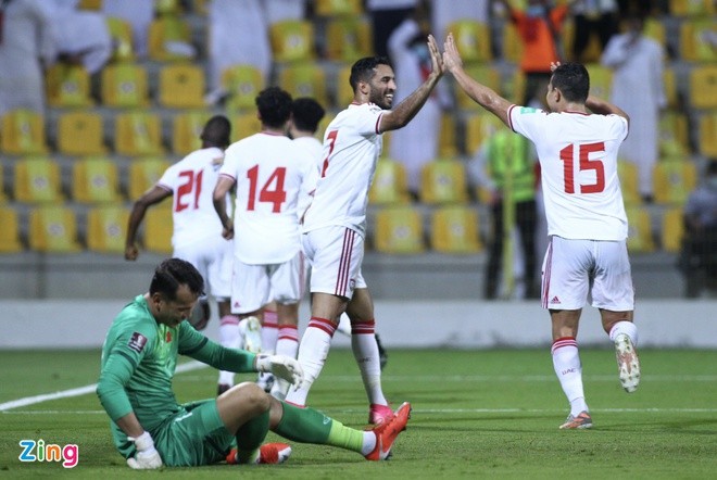 TRỰC TIẾP Việt Nam 0-3 UAE (H2): Al Hammadi đào sâu cách biệt - Bóng Đá