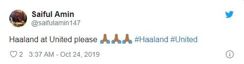 Manchester United fans say the same thing after Erling Haaland scores brace in Champions League - Bóng Đá