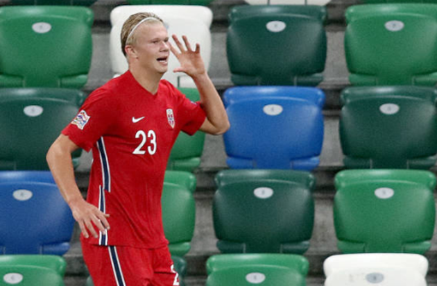 Erling Haaland score wondergoal and celebrate like childhood hero Michu in Norway’s 5-1 win vs Northern Ireland - Bóng Đá