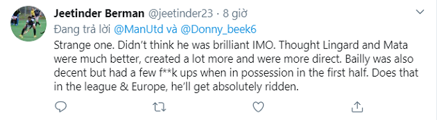 Van de Beek MOTM CĐV phản ứng - Bóng Đá