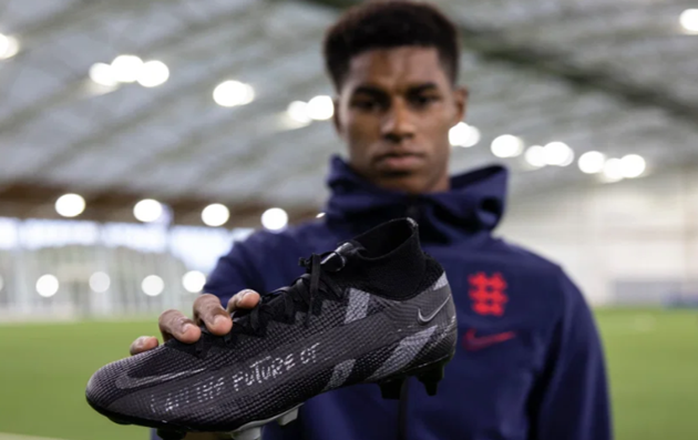 Man Utd star Marcus Rashford to line up for England vs Belgium in black boots adorned with 40 messages from school kids - Bóng Đá
