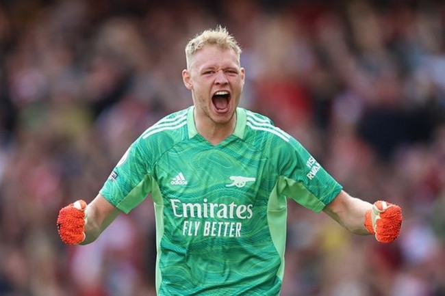 Aaron Ramsdale wants 'full-on battle' with Man Utd forward Cristiano Ronaldo - Bóng Đá