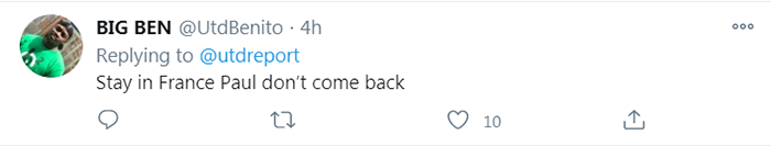 Paul Pogba nói 1 câu, CĐV Man Utd lập tức phản pháo kịch liệt - Bóng Đá