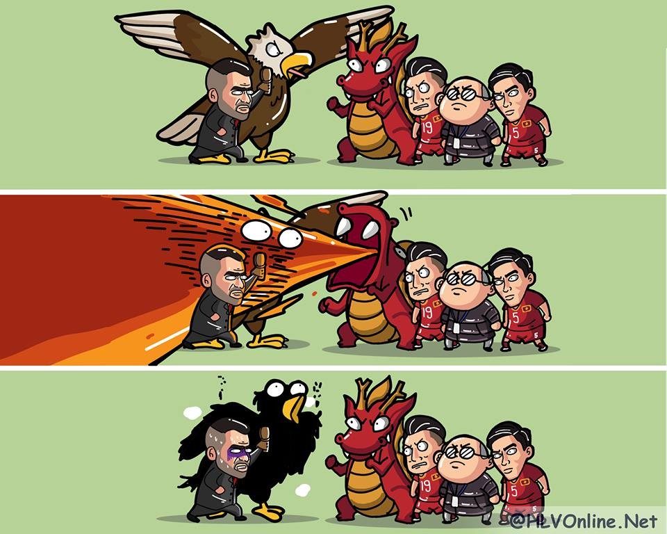 Ảnh chế VN - Indo - Bóng Đá