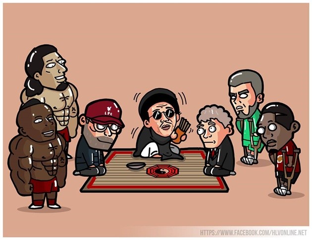 Ảnh chế M.U - Liv - Bóng Đá