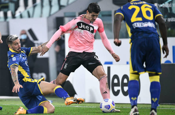 Vắng Ronaldo, Juventus 